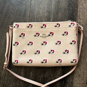 Coach Floral Crossbody Purse 53358
